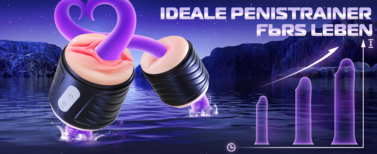 Набір секс-іграшок для пар Eisches: вібратори, стимулятори клітора, сосків та пеніса, анальний пробка, 10 режимів (чорний)