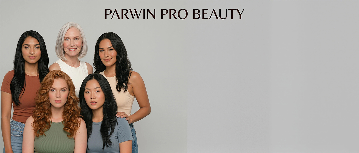 Випрямляч для волосся 2 в 1 PARWIN PRO BEAUTY: стайлер для випрямлення та завивки з нано-титановим покриттям, іонізацією та LCD-дисплеєм (130-230°C)