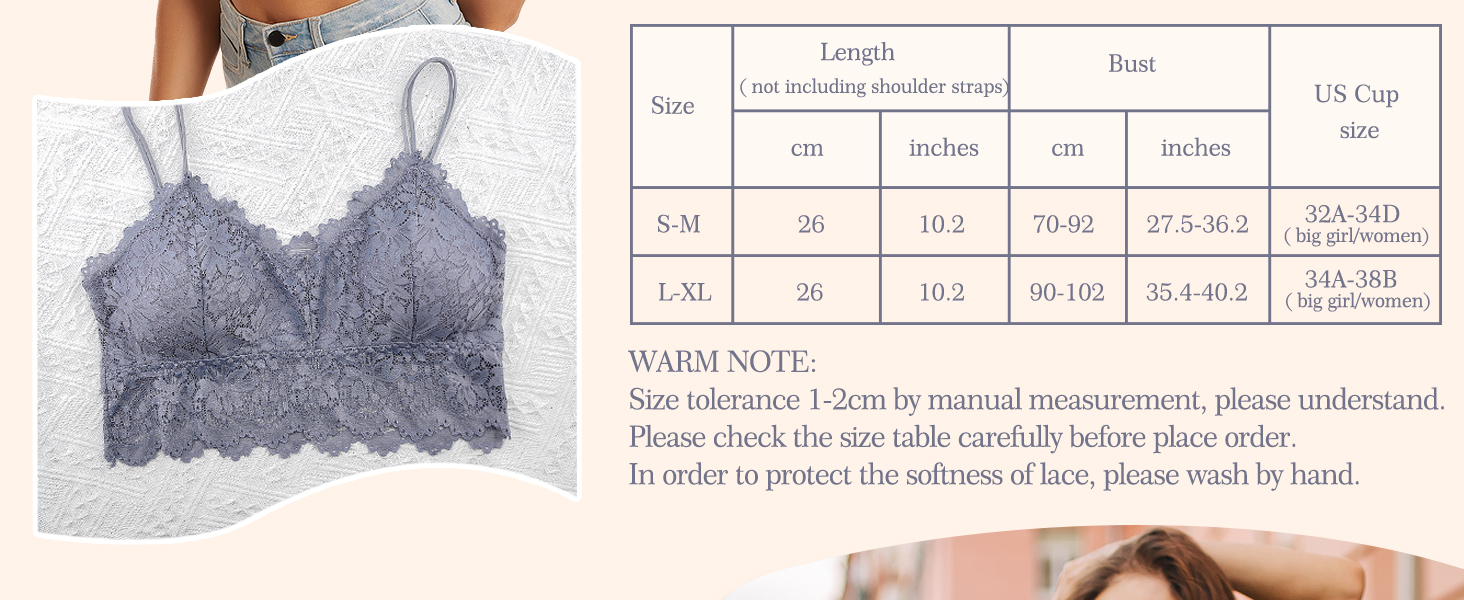 Трусики-бра бюстгальтер з мереживом Duufin, 5 шт. для жінок та дівчат, кольори: рожевий, сірий, чорний, бежевий, білий (L-XL)