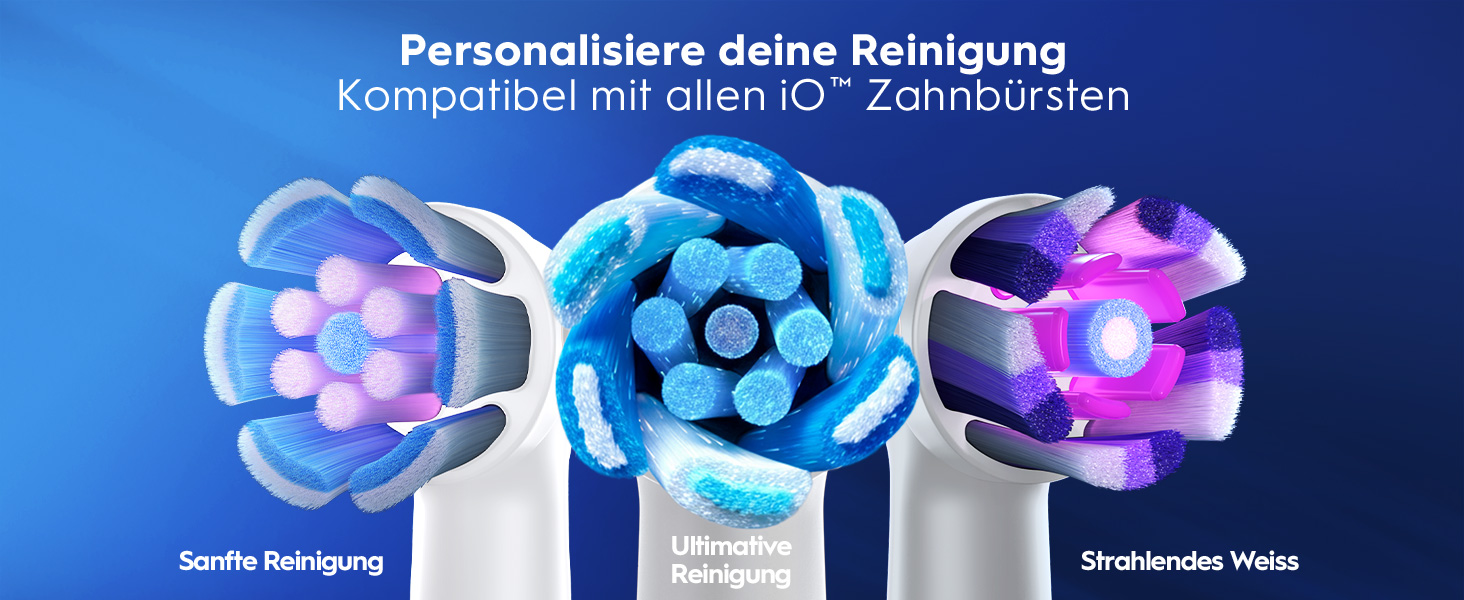 Електрична зубна щітка Oral-B iO Series 2, 3 режими чищення, рожева (Calm Pink) — набір з 1 щіткою та дорожнім футляром для дорослих