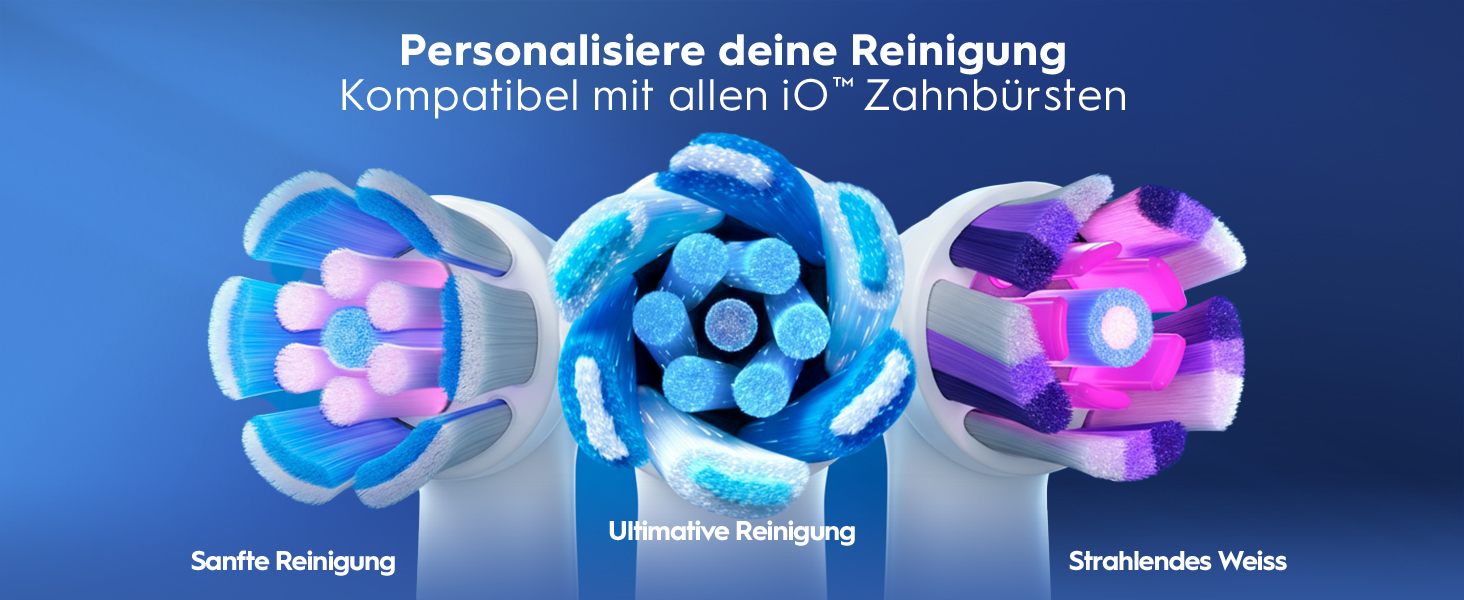 Електрична зубна щітка Oral-B iO Series 5, чорна — 5 режимів чищення, насадка Quite White, дорожній футляр