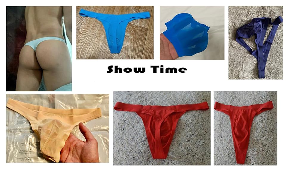 Танга чоловічі Faringoto Ultradünne, безшовні, дихаючі, низька посадка, S-XXL (L, колір тіла)