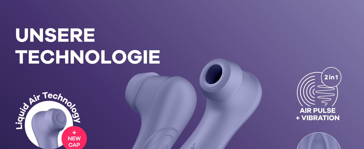 Вібратор Satisfyer Pro 2 Gen 3 | Технологія Liquid Air | Тиха та потужна стимуляція клітора | Вібратор-друк | Інтимна іграшка для жінок | Преміум якість, колір фіолетовий