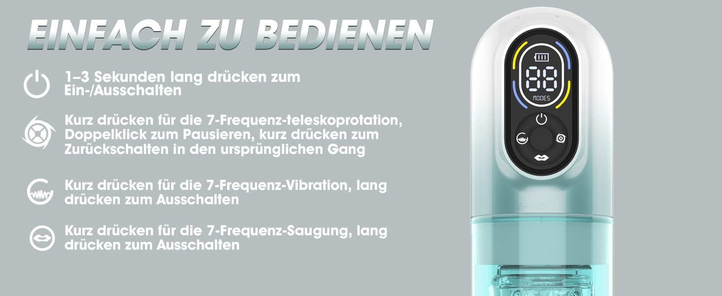 Мастурбатор для чоловіків з телескопічною функцією, вібрацією та насосом - мастурбатор для чоловіків