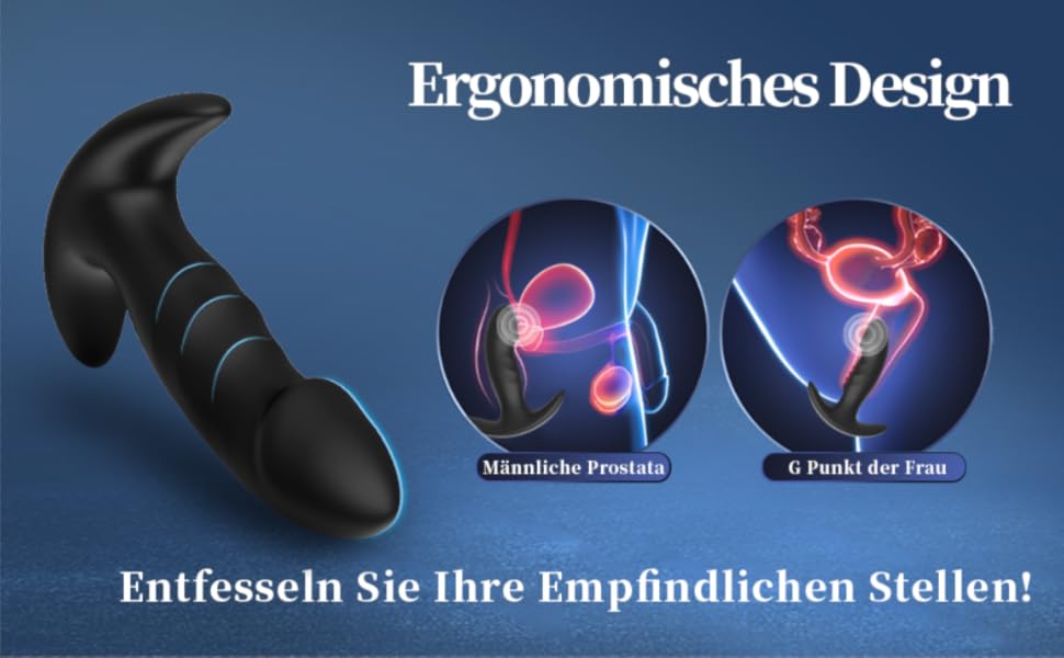 Набір анальних пробок для жінок та чоловіків (3 шт.) - силіконові, різних розмірів (S, M, L) - секс-іграшка для пар, початківців та досвідчених