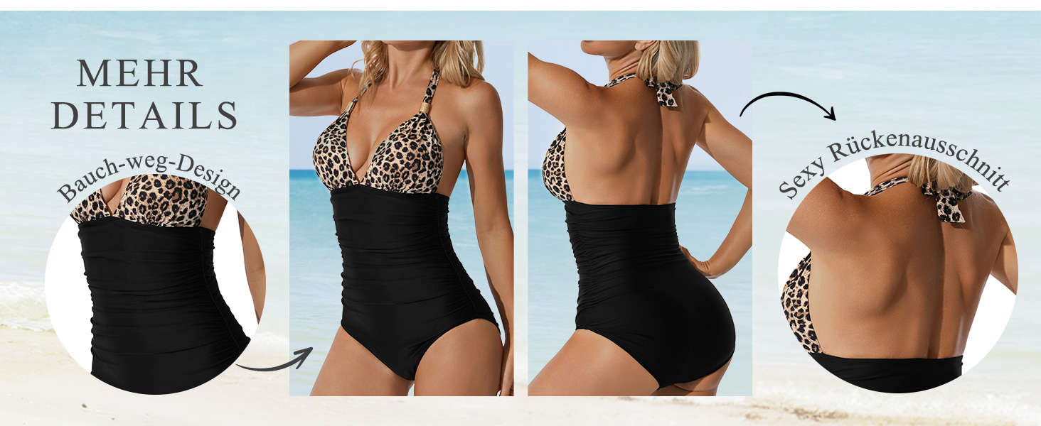 Світшот жіночий RXRXCOCO з запахом, Push Up, з V-подібним вирізом, з леопардовим принтом, чорний