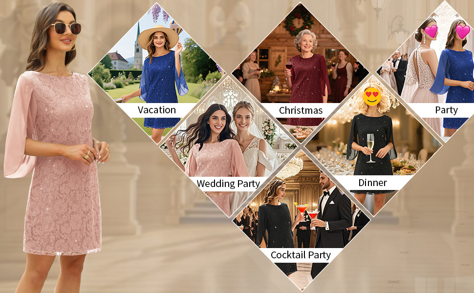 Чорна сукня для вечірнього виходу: коктейльна, з паєтками та мереживом, розмір XXL