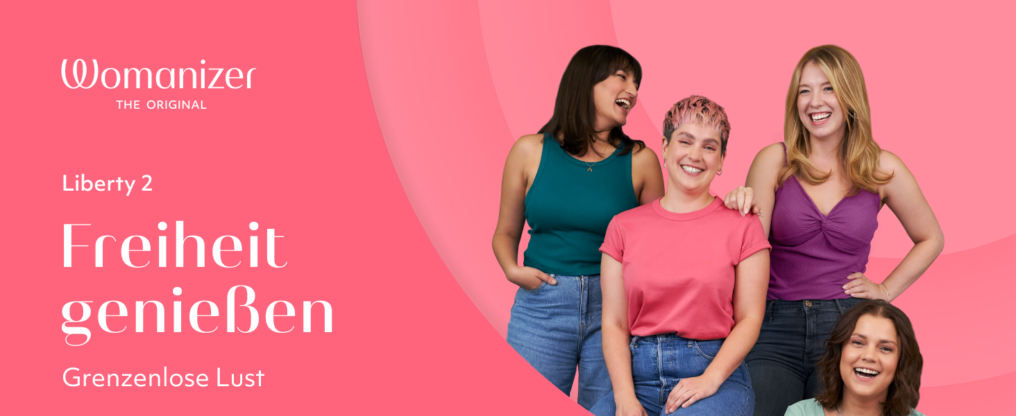 Womanizer Pleasure Air Toy – Стимулятор клітора з 8 рівнями інтенсивності, водонепроникний вібратор для жінок та пар, Sage Green (Pink, Liberty 2)