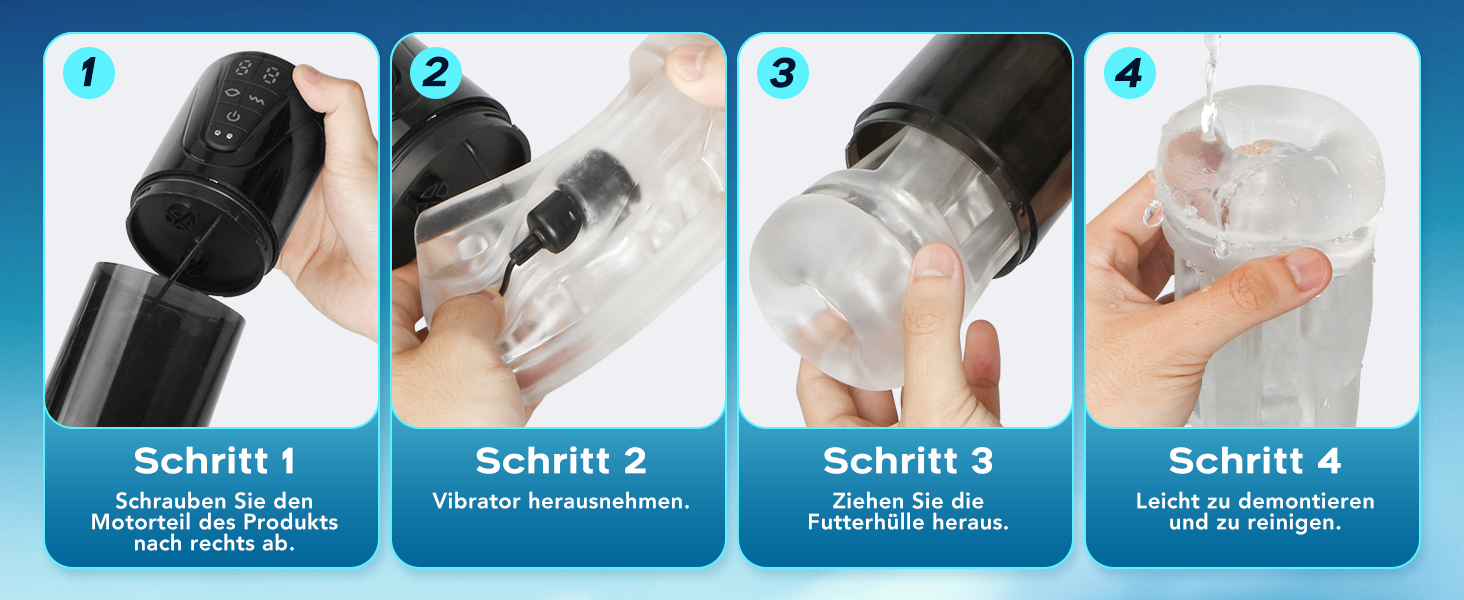 Масажер для чоловіків з 10 вібраціями та 10 режимами всмоктування, реалістична вагіна, іграшка для самостійного сексу