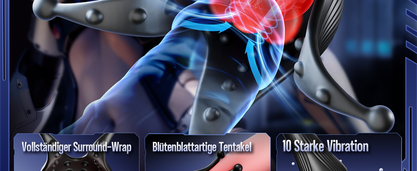 Мастурбатор для чоловіків з 10 режимами вібрації, стимулятор головки статевого члена, іграшка для соло та парного сексу (чорний)