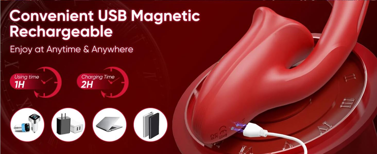 Вібратор JFRong Silikon 3-в-1 Кролик з 10 режимами вібрації, стимулятор G-точки та ануса, для жінок та пар