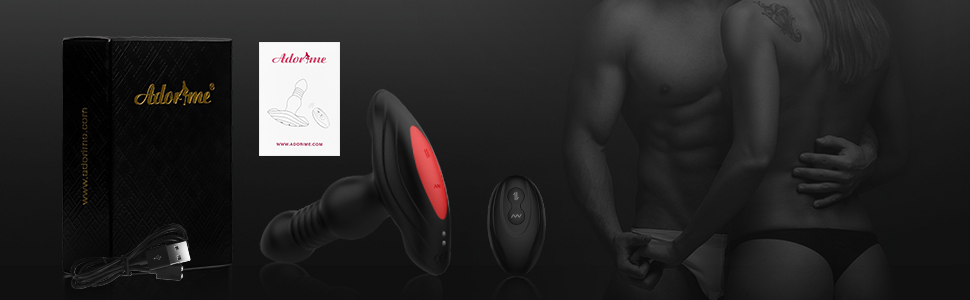 Вібратор для анусу з пульсацією та 10 режимів, пультом керування, водонепроникний, для чоловіків, жінок та пар