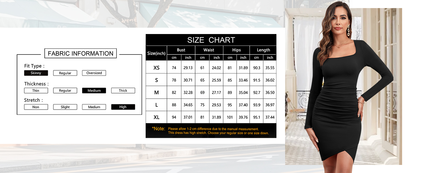Жіноче обтисле сукня-футболка Missufe, червоне, довгий рукав, базова модель, XS