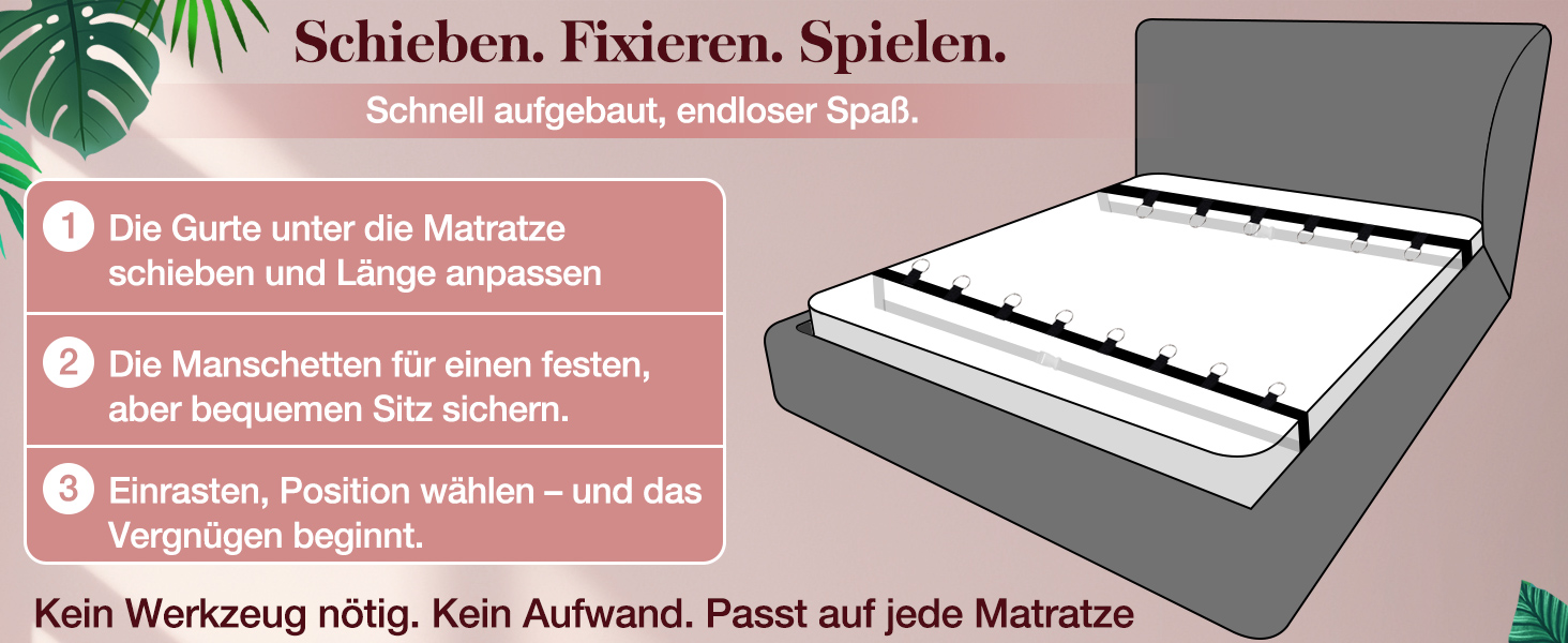 Набір для БДСМ-зв'язування: 12 предметів для еротичних ігор для пар. Включає наручники, кайдани для ніг, ошейник, пов'язку на очі, кліпси для сосків, м'ячик-знеболювач, хрестовину. Підходить для початківців, чоловіків та жінок. Червоний колір.