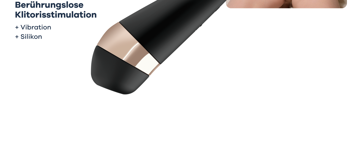 Vibrator Satisfyer Pro 3 Plus: потужний масажер для жінок | Стимуляція клітора | Безшумний, водонепроникний (IPX7), з функцією насосу | 1 шт.