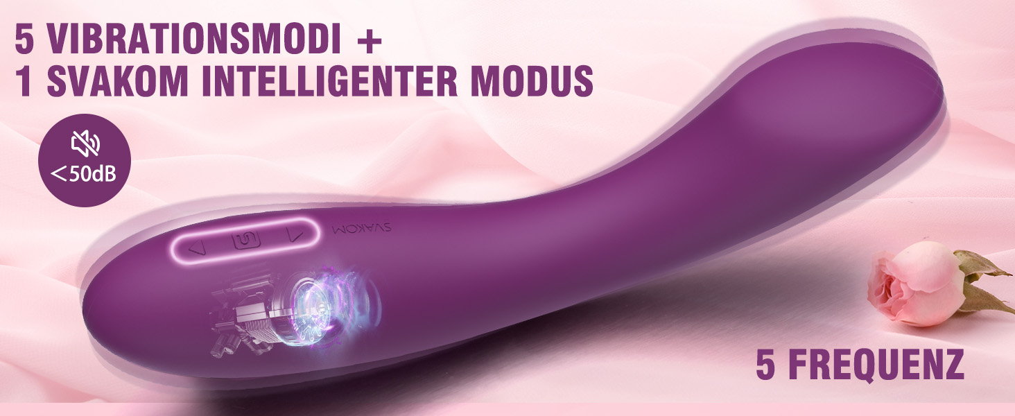 Вібратор SVAKOM AMY-Upgrade: Силіконовий дildo з 25 режимами вібрації для жінок та пар, водонепроникний