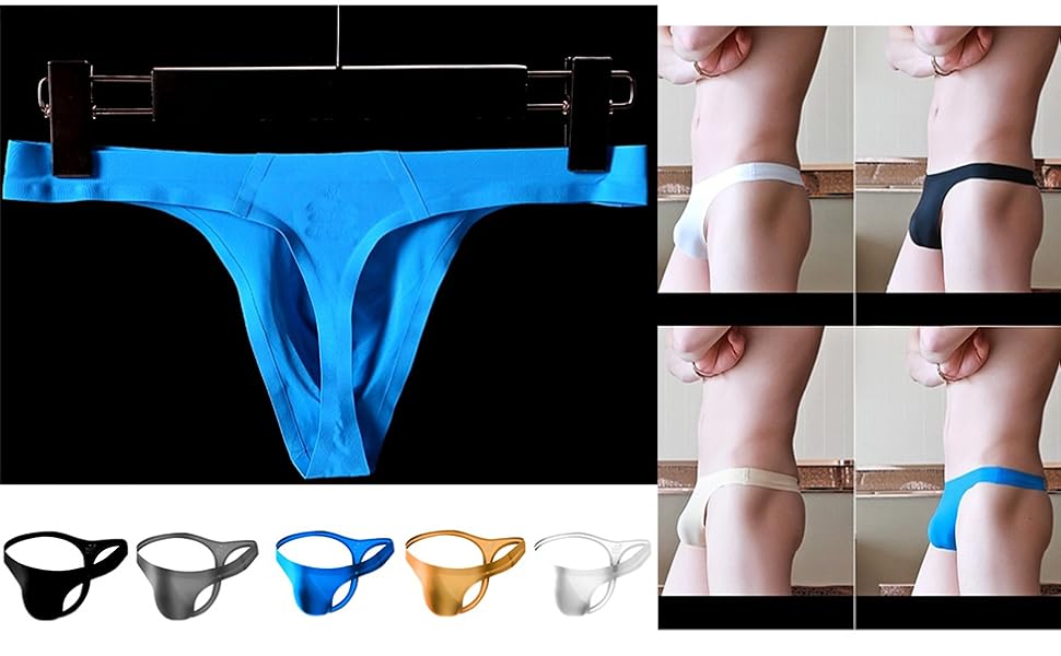 Танга чоловічі Faringoto Ultradünne, безшовні, дихаючі, низька посадка, S-XXL (L, колір тіла)