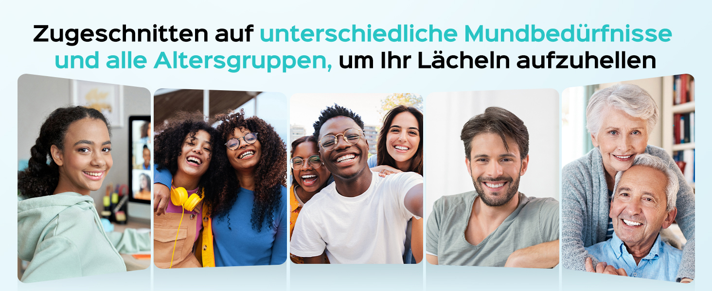 Професійна електрична сонічна зубна щітка COSLUS C30, 5 режимів та 3 рівні інтенсивності, водонепроникна IPX7, акумулятор на 30 днів, 2 типи насадок (U+W), сіро-рожева