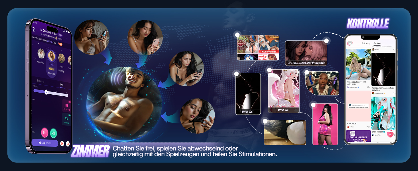 Мастурбатор для чоловіків з функцією вигину, ротаційним насосом та керуванням через додаток - сексуальна іграшка для чоловіків