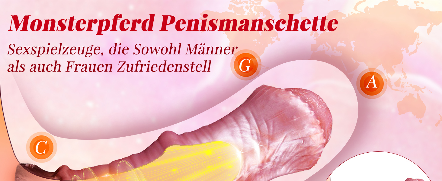 Реалістичний XXL секс-іграшка для чоловіків: гігантський пеніс-чохол з кільцем, з м'якого силікону, для анального сексу та подовження пеніса, коричневий