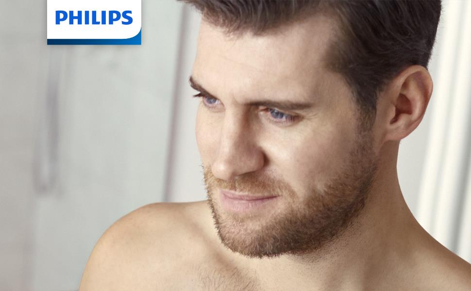 Тример для тіла та інтимних зон Philips Bodygroom Series 7000 BG7480/15, з гнучким 2D-лезом, захистом шкіри та водонепроникним корпусом