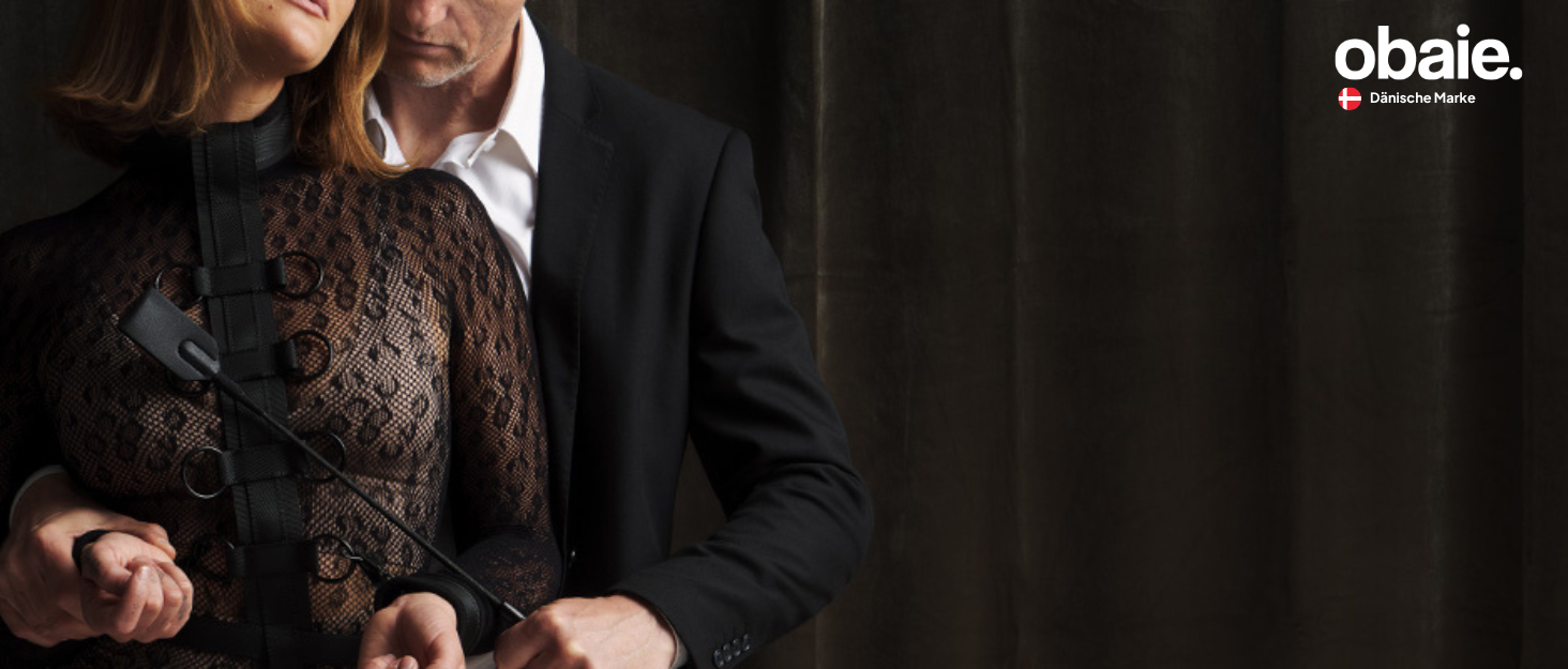 Набір для БДСМ Obaie Fesseln & Bondage: 5-елементний комплект для початківців з падоком, мотузкою, маскою, флогом та наручниками з PU-шкіри