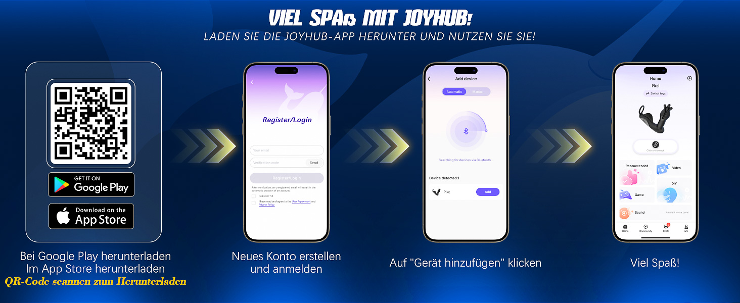 Анальні вібратори для чоловіків Soulour: стимуляція простати, 4 режими, анальний плагін з кільцем для пеніса та вібрацією мошонки, 9x9 режимів, преміум якість