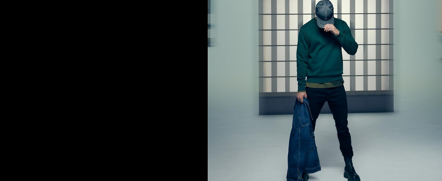 Чоловічі джинси G-Star RAW 3301 Slim Fit — вузькі сині джинси