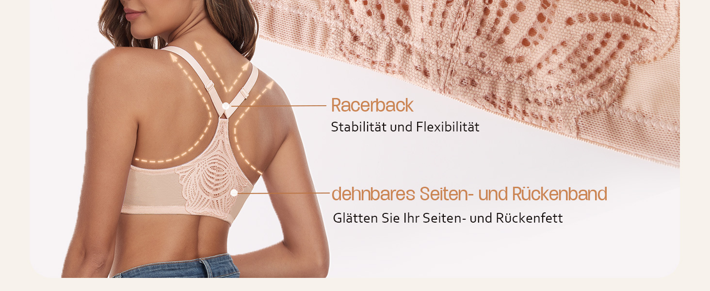 Чорний бюстгальтер BH 85C для великих грудей, класичний, з підтримкою, квітковий принт, без пуш-ап, закритий спереду