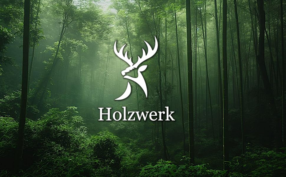Дерев'яний браслет Holzwerk MASCHSEE натурального дерева для жінок та чоловіків, регульований, чорно-коричневий (з інструментом для налаштування та коробкою)