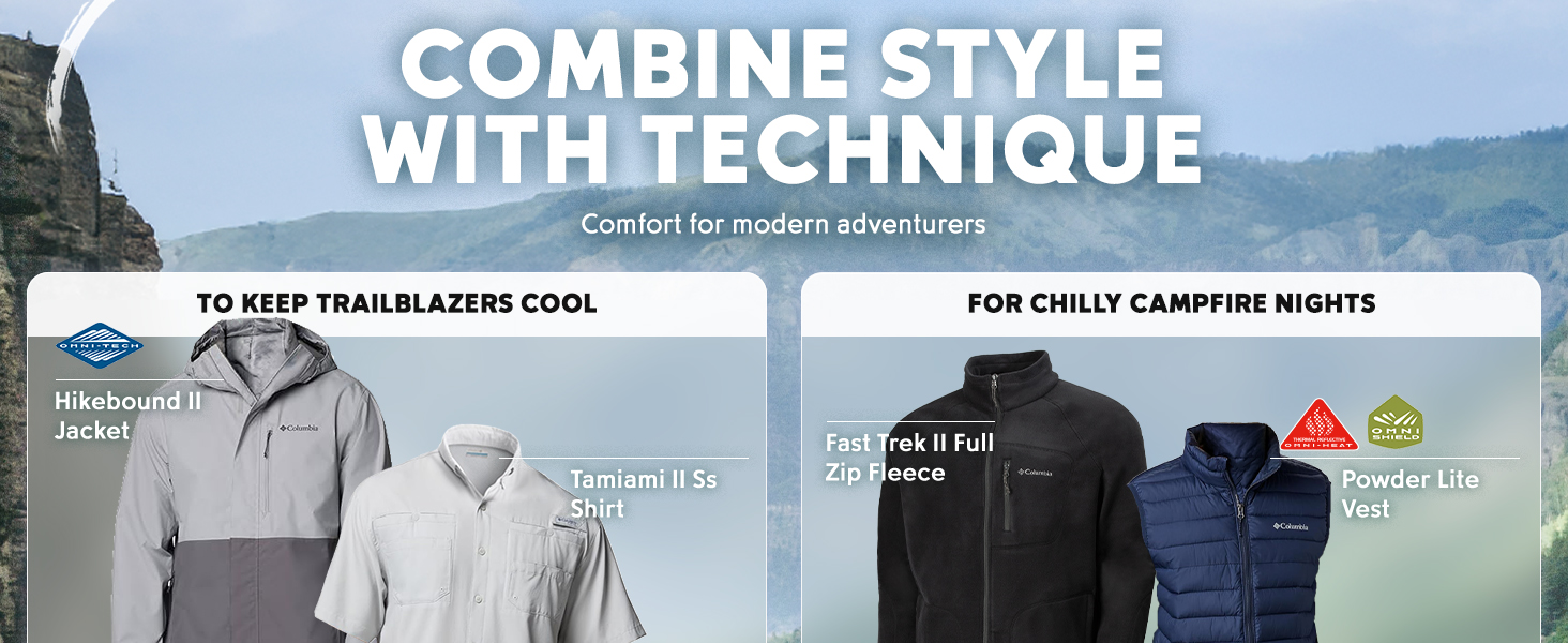 Чоловічий гібридний жилет Columbia Powder Pass Hybrid Vest, чорний, розмір M