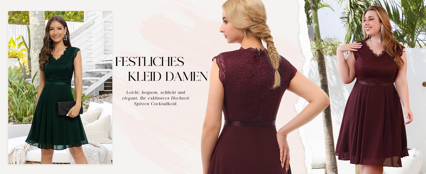Сукня коктейльна Dressystar жіноча бордового кольору, довжина міні, для вечірки та весілля