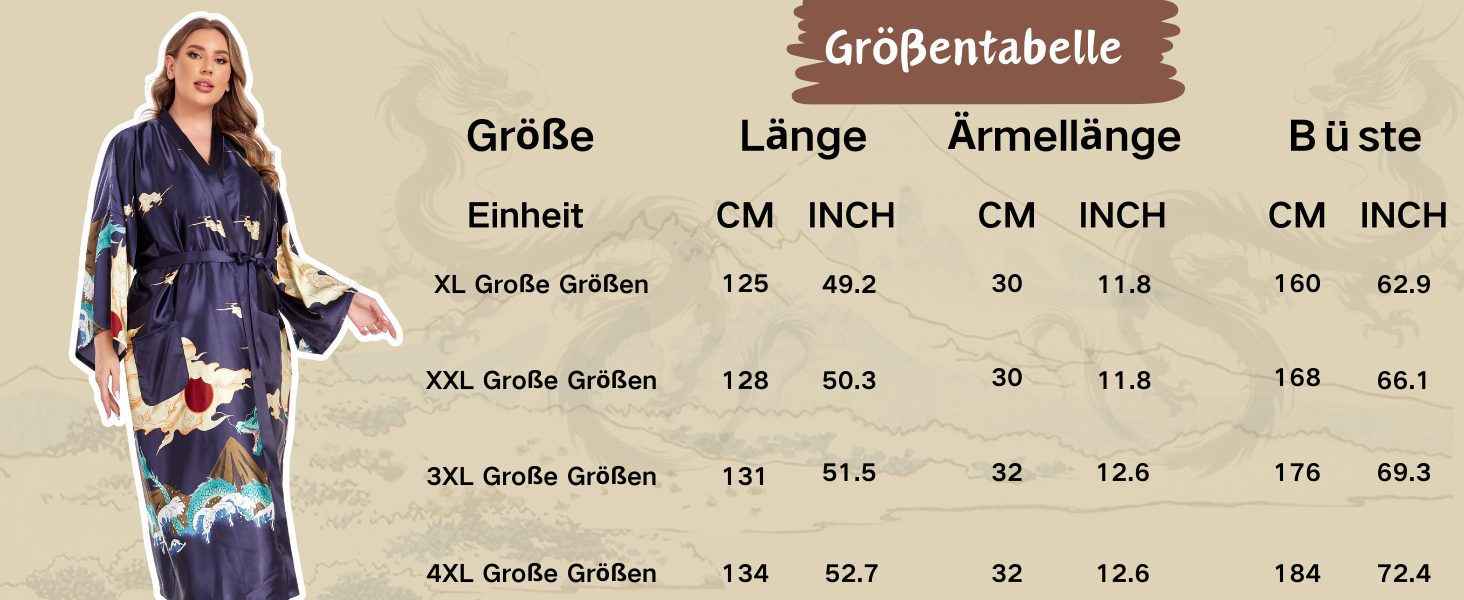Кимоно халат для жінок, великі розміри, сатин, квітковий принт, чорний, XL