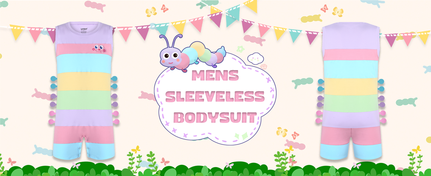 Чоловічий боді Landofgenie з металевим блиском, короткі рукави, комбінезон на бретелях (чорний, L)