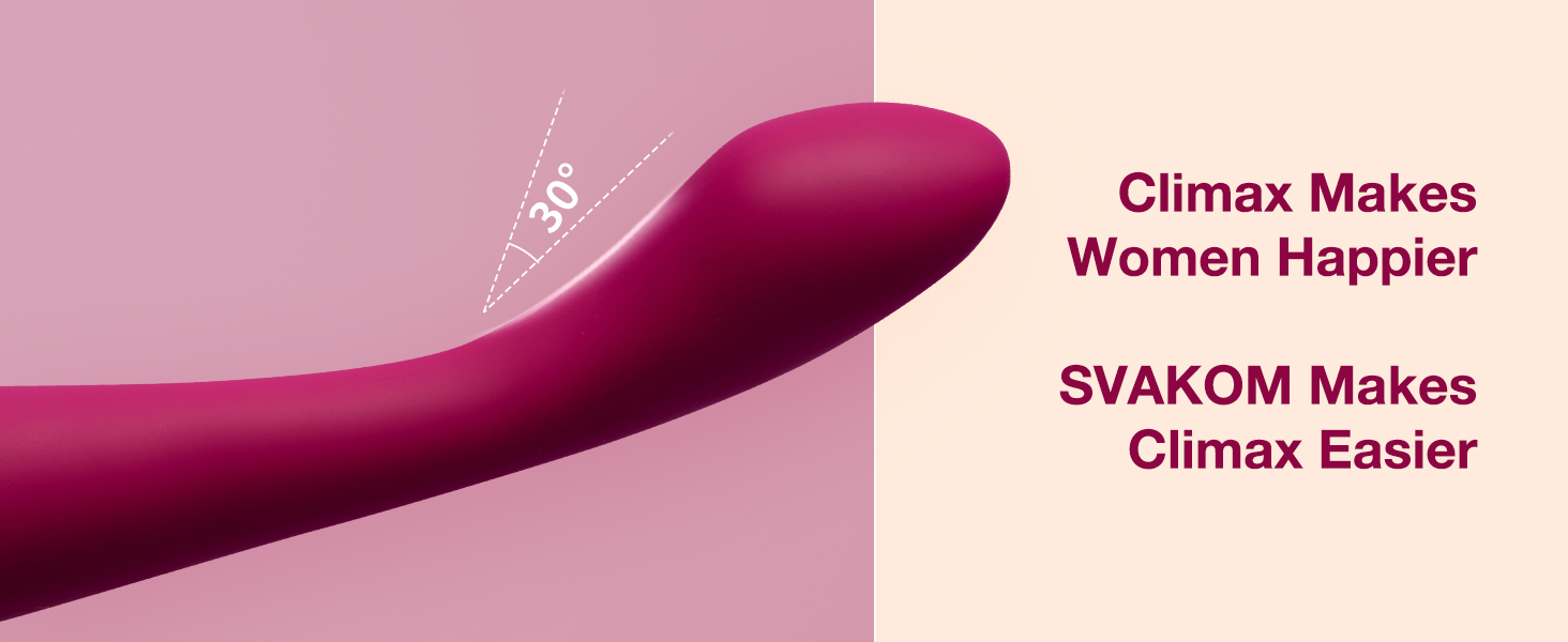 SVAKOM COCO PRO: вібратор-дилда з керуванням через додаток, нагрівання, G-точка, для жінок