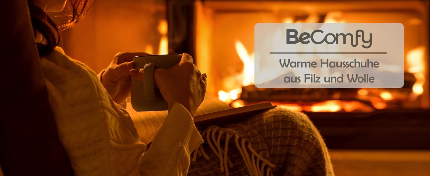 Унісекс домашні капці BeComfy з фетру з підкладкою з натуральної вовни мериноса, теплі кімнатні тапочки сірого кольору, розмір 37 EU
