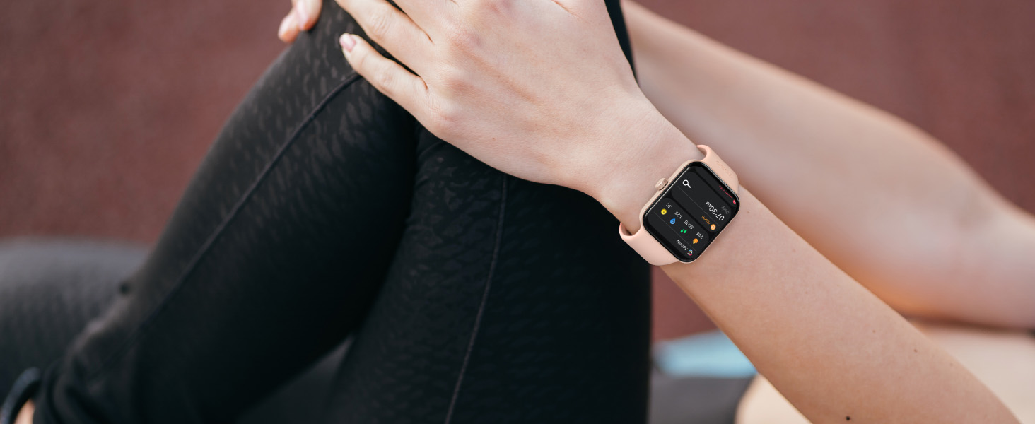 Смарт-годинник TOZO S4 для жінок та чоловіків, Bluetooth-дзвінки, 1.78