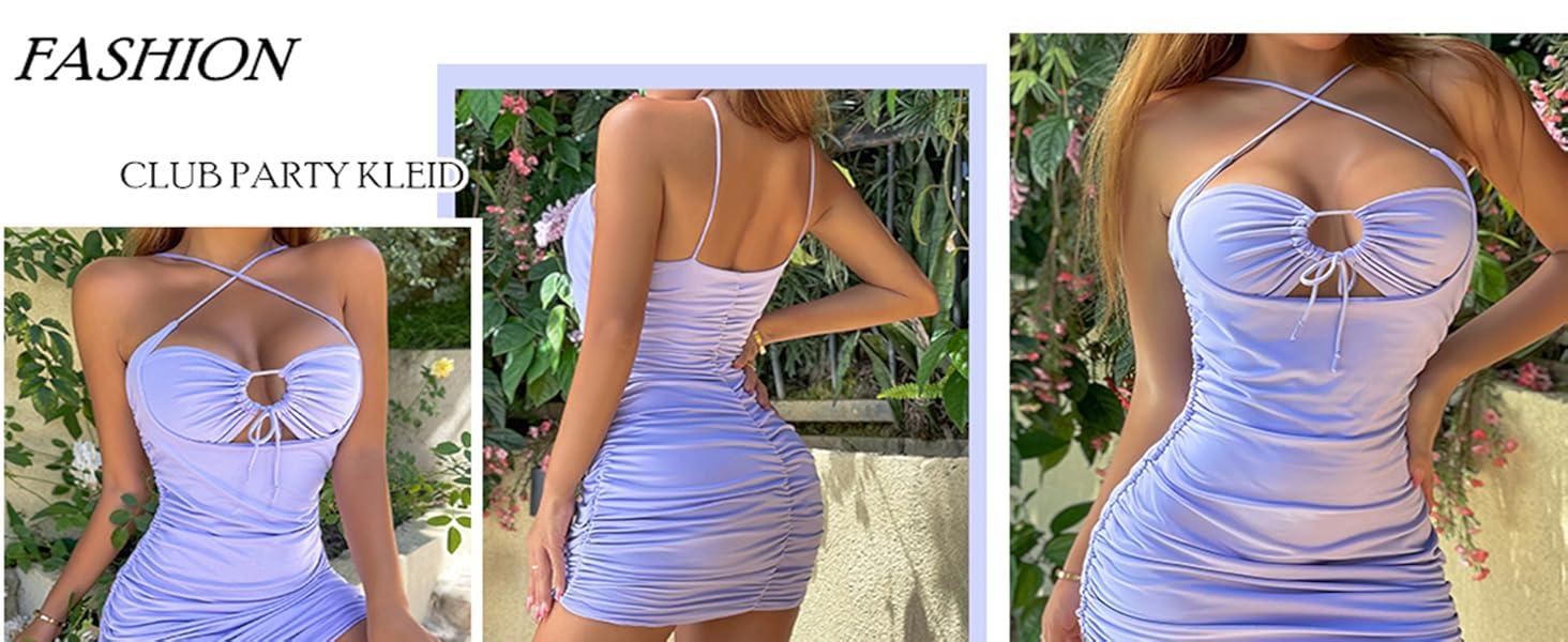 Жіноче міні-плаття на бретелях з V-подібним вирізом та відкритим спиною, червоне, розмір XS-L, для вечірок та свят