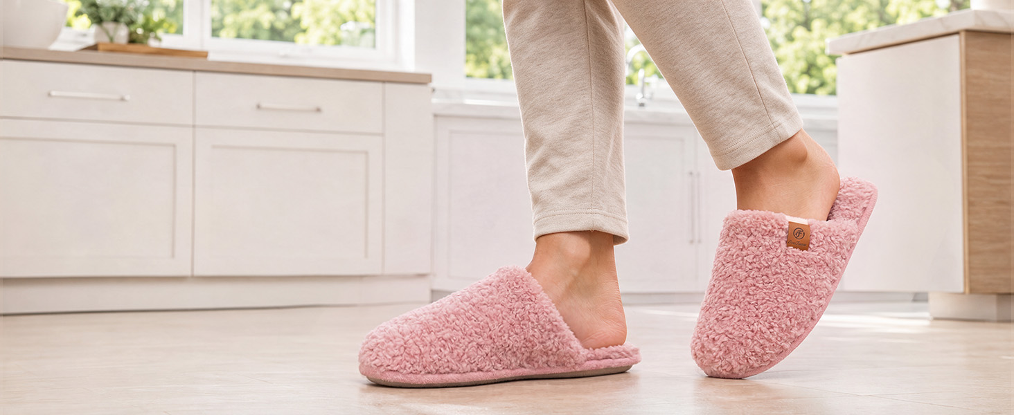 Жіночі домашні капці EverFoams з м'якого штучного альпака, білий кремовий колір, розмір 38/39 EU