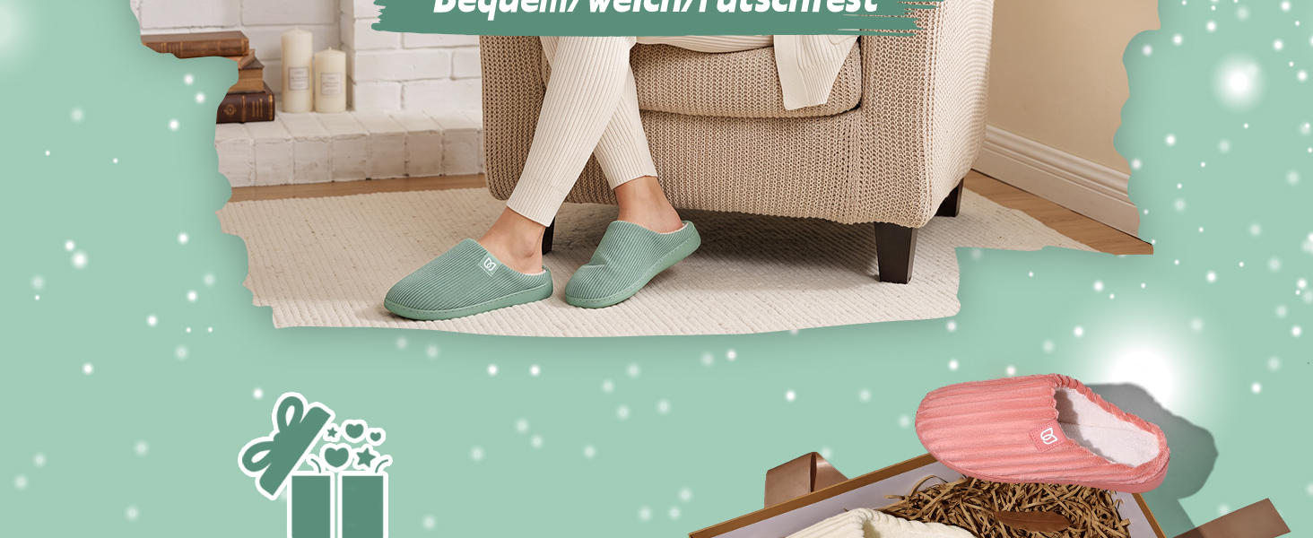Жіночі домашні капці з ефектом пам'яті (Memory Foam), плюшеві велюрові тапочки протиковзкі, зелені, розмір 38/39 EU