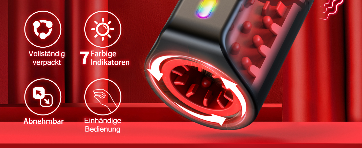 Електричний мастурбатор для чоловіків - сексуальна іграшка з 10 вібраціями та ротацією, для соло та парного сексу, мастурбатор для пеніса, blowjob