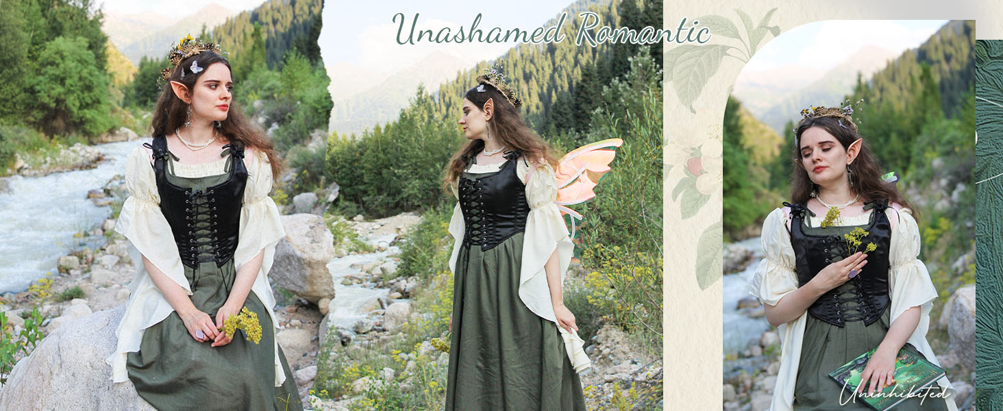 Корсет-жилет Steampunk SCARLET DARKNESS чорного кольору з мереживом, середньовічний стиль, розмір 38, жаккард