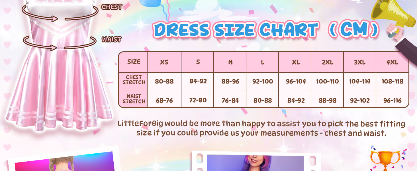 Рожевий боді-комбінезон LittleForBig Sissy з атласу, без рукавів, розмір XL