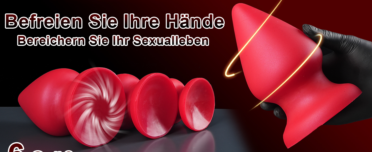 Анальний плагін NAIXBTY з силікону, XL, з присоскою для масажу G-точки та простати. Іграшки для дорослих для жінок та чоловіків