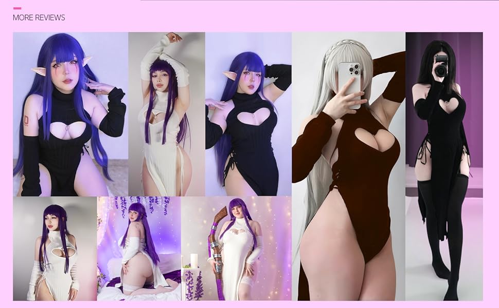 Костюм Чонгсам KORURACLUB Love: Преміум якість, білий/чорний, Cosplay, нижня білизна, S-M