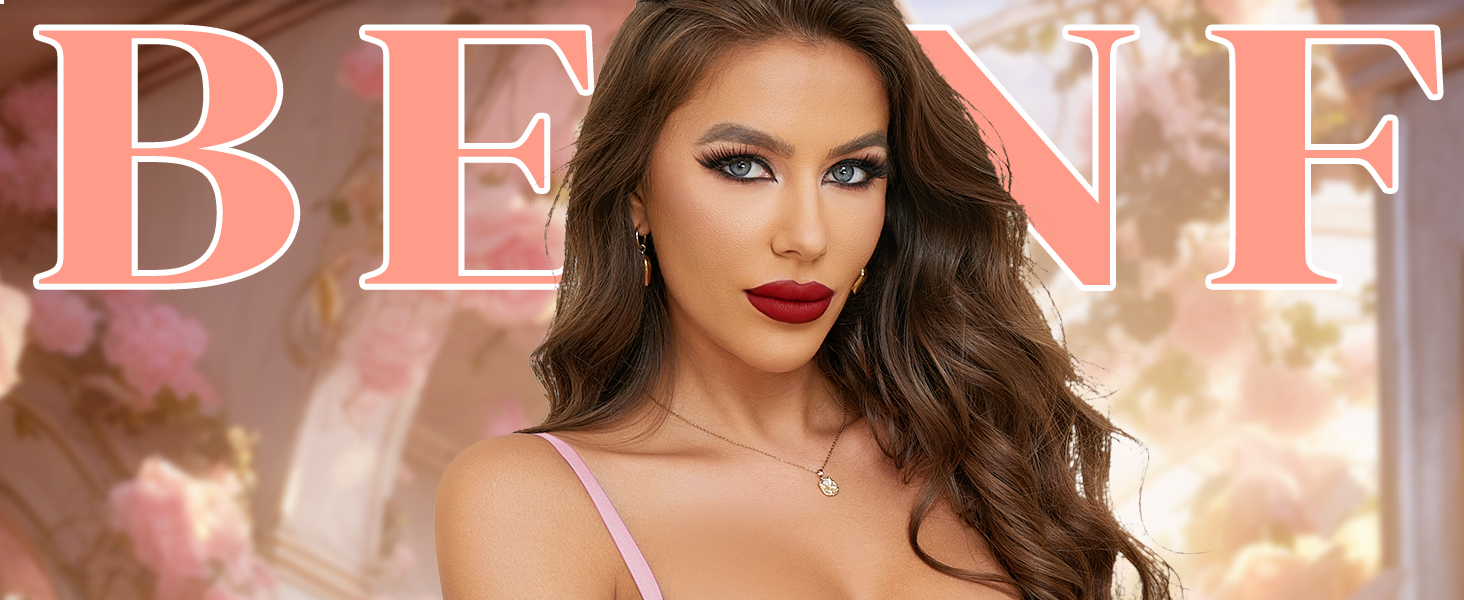 Сексуальний жіночий комплект спідньої білизни: боді з квіткового мережива, стрінги, пояс для панчіх, бантик, A-чорний L