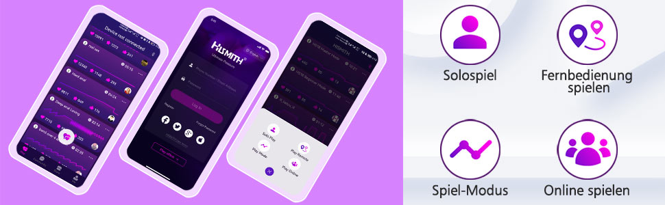 Інтимна іграшка Hismith Mini Fickmaschine: сексуальна машинка з дildo, керування через APP, система KlicLok, для жінок та чоловіків