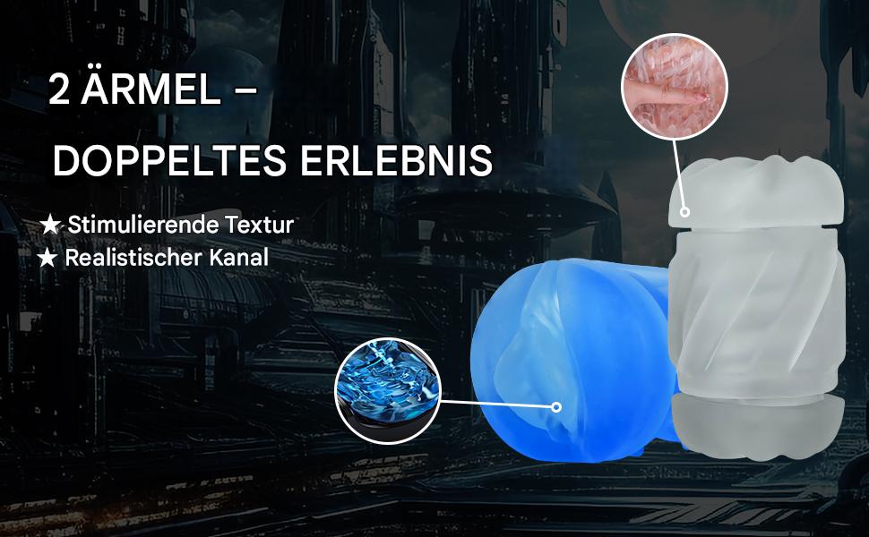 Електричний мастурбатор для чоловіків Leten з тримачем для телефону, подвійними ручками та набором аксесуарів