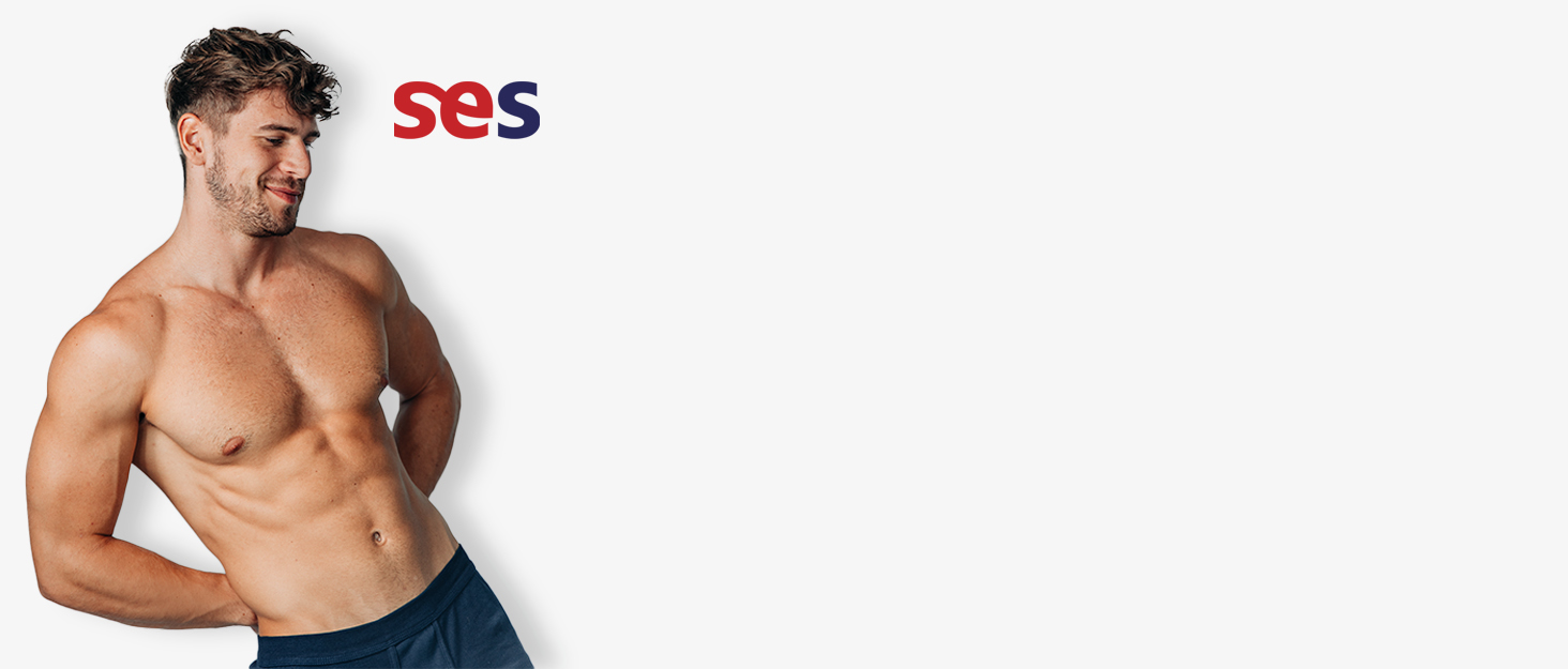 Чоловічі труси SES Feinripp, 5 шт. в упаковці, бавовна 100%, розмір S-4XL, білі