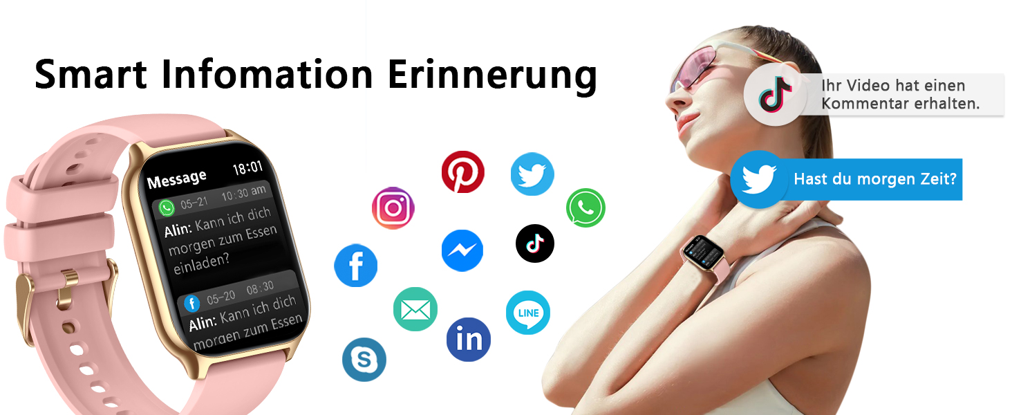 Смарт-годинник унісекс Fitnesstracker з 2